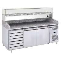 Холодильный стол для пиццы Forcold G-PZ2610TN-FC